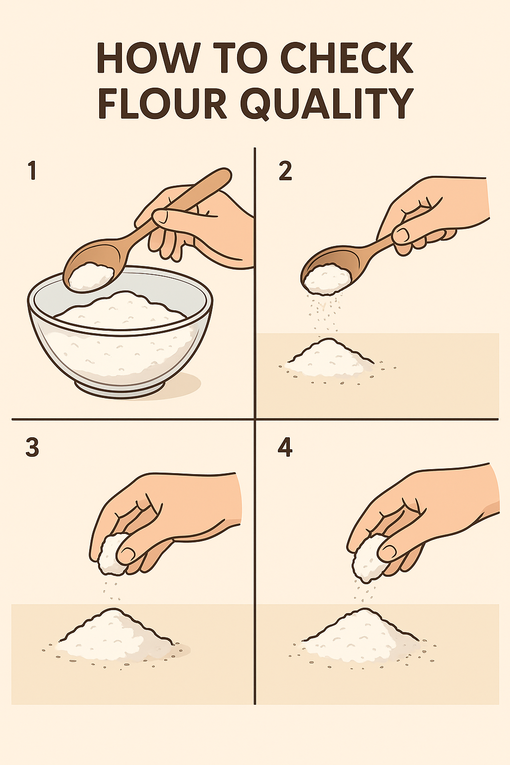 How to Check Flour Quality